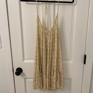 Mustard Strappy Jumper Size S